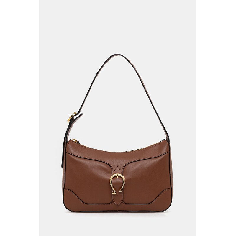 Kožená kabelka Pollini 66224796