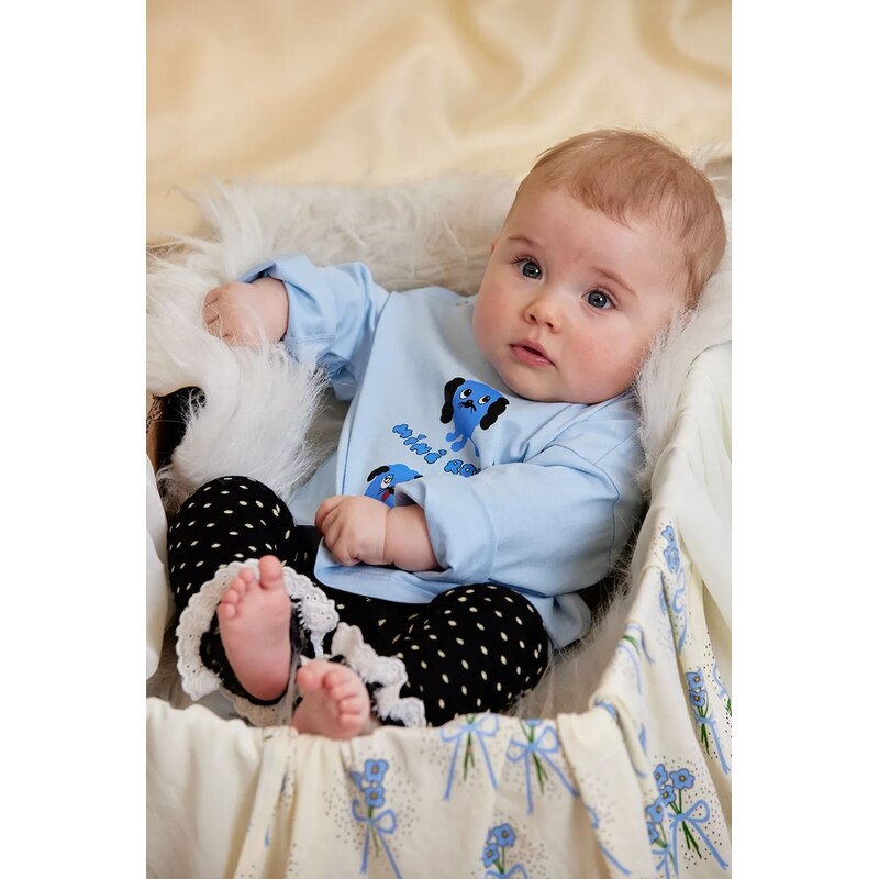 Detská bavlnená košeľa s dlhým rukávom Mini Rodini Doggie 66224769