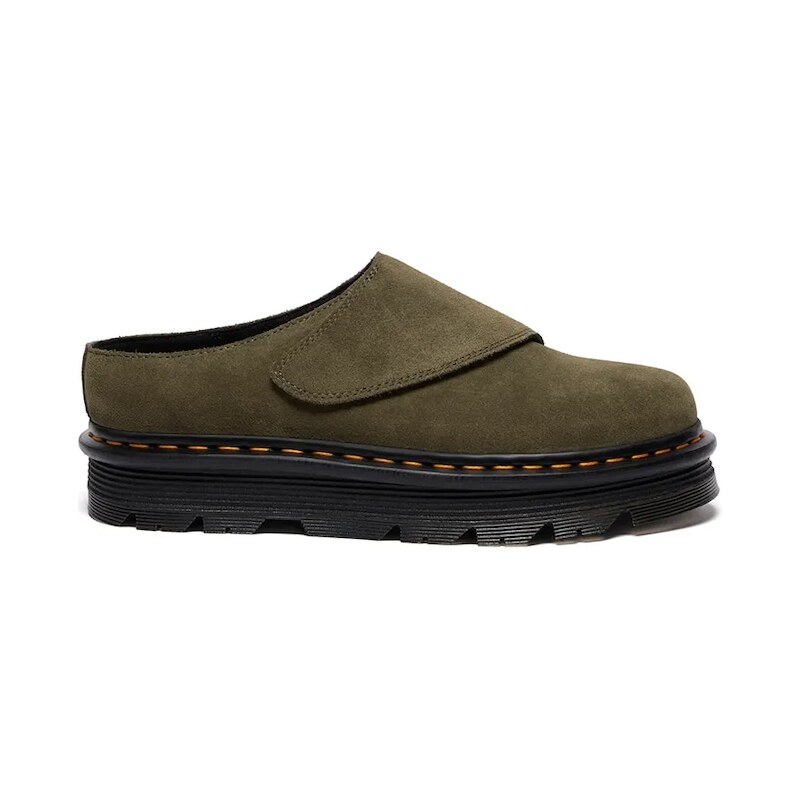 Semišové šľapky Dr. Martens ZebZag AnyWair Mule 66224681