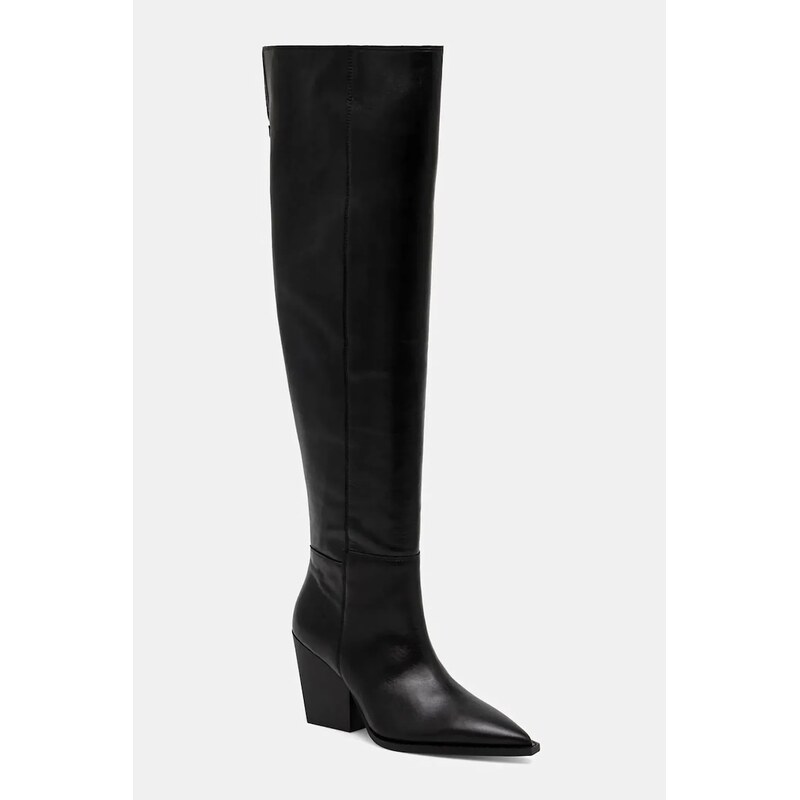 Kožené čižmy AllSaints Reina Zip Boot 66216654