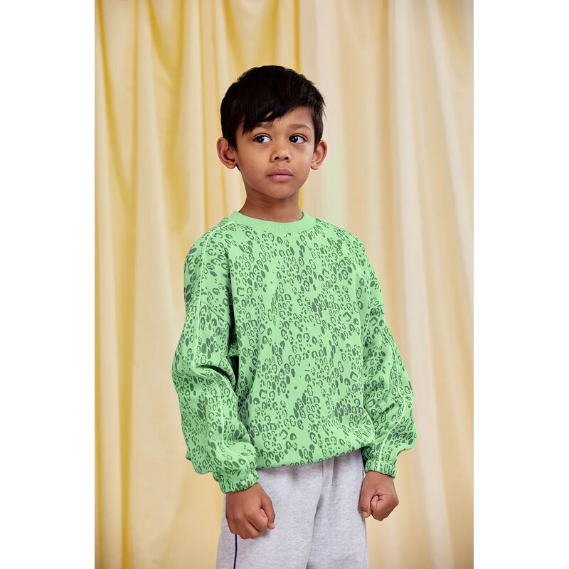 Detská bavlnená mikina Mini Rodini Mini leopard 66224984