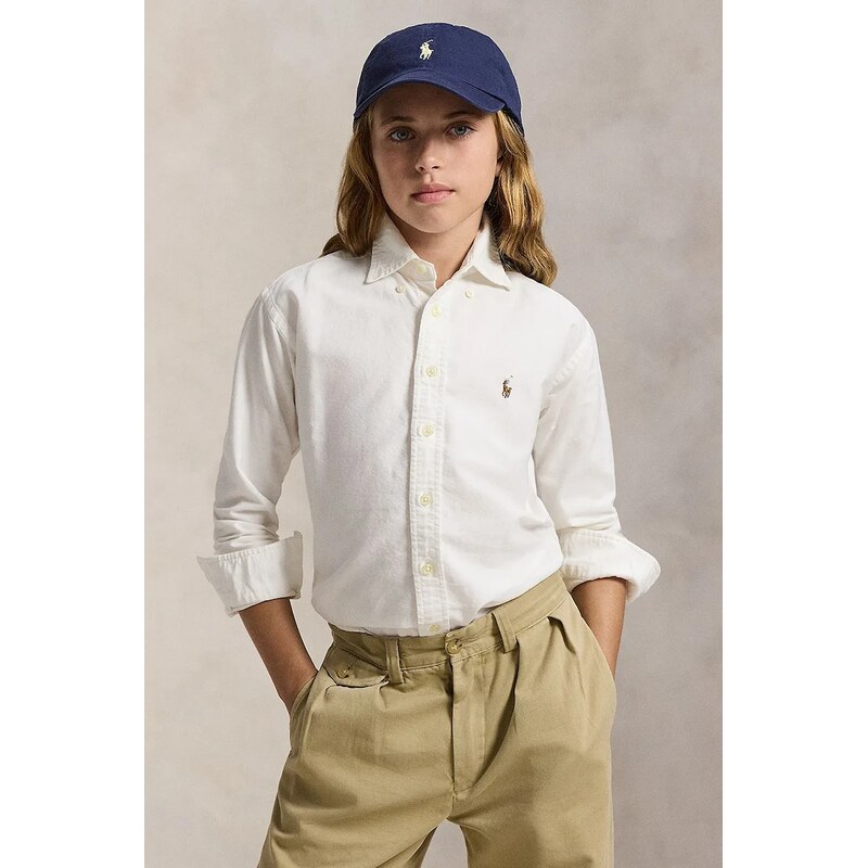 Detská bavlnená košeľa Polo Ralph Lauren 66216701
