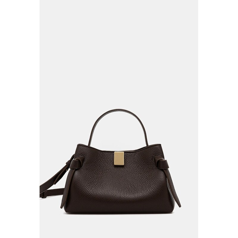 Semišová kabelka Yuzefi GYOZA 66225202