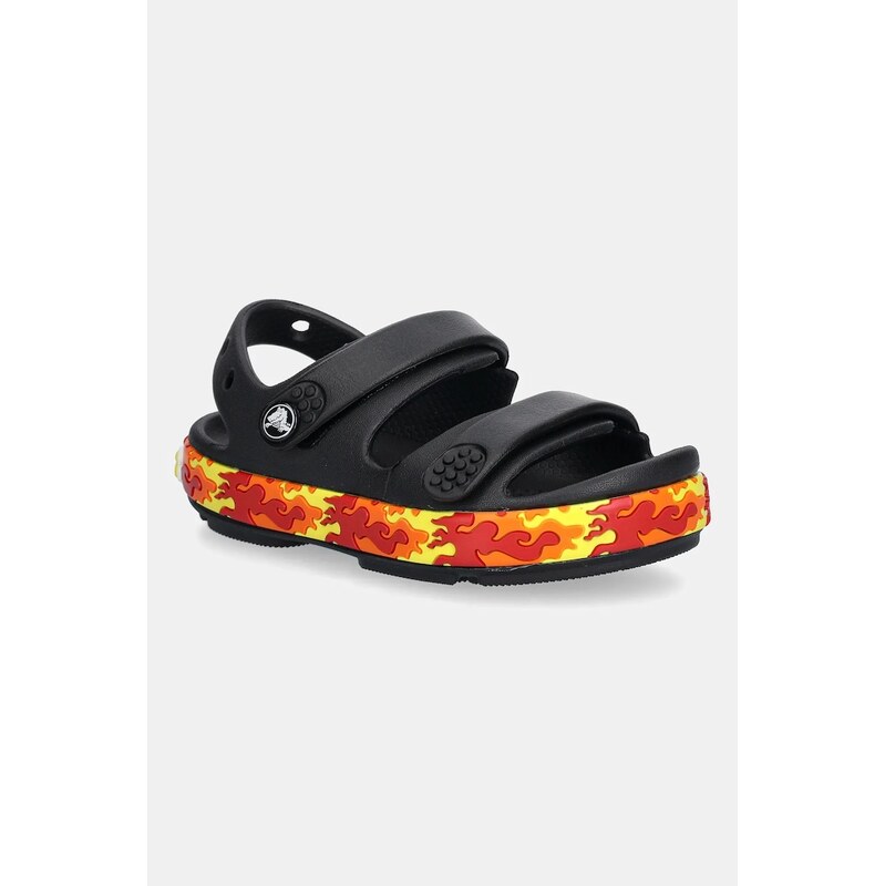 Detské sandále Crocs CROCBAND FLAMES SANDAL T 64046823