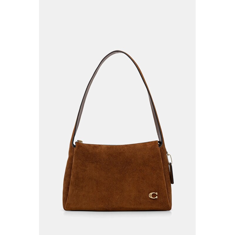 Semišová kabelka Coach Lola 66224756