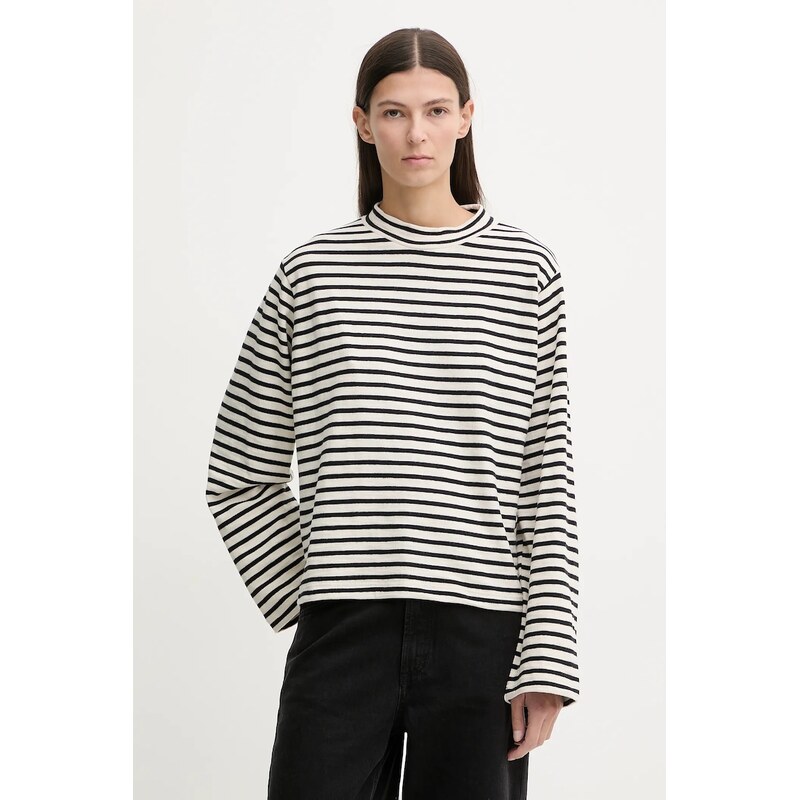 Bavlnené tričko s dlhým rukávom Marc OPolo 66515226