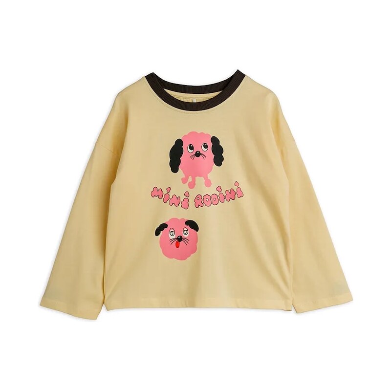 Detská bavlnená košeľa s dlhým rukávom Mini Rodini Doggie 66224768