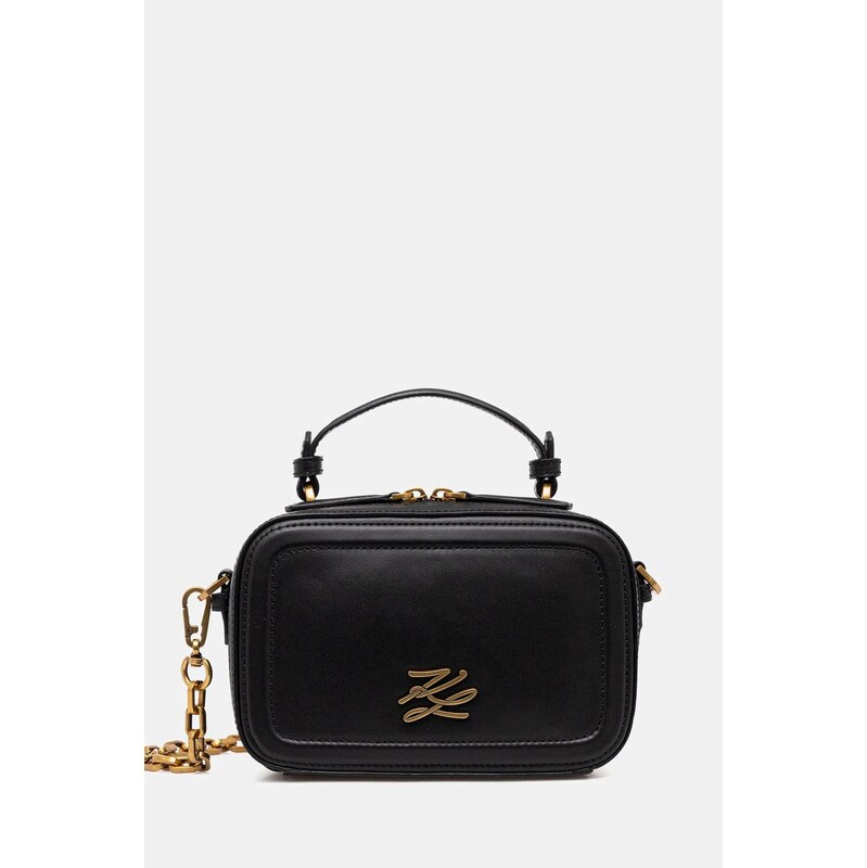 Kožená kabelka Karl Lagerfeld K/AUTOGRAPH 66308650