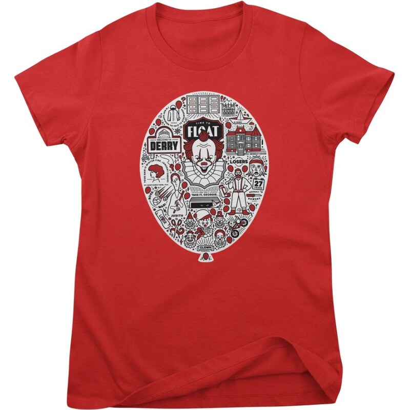 Hybris Stephen Kings IT - Pennywise Balloon Icons (dámske tričko) 66303247