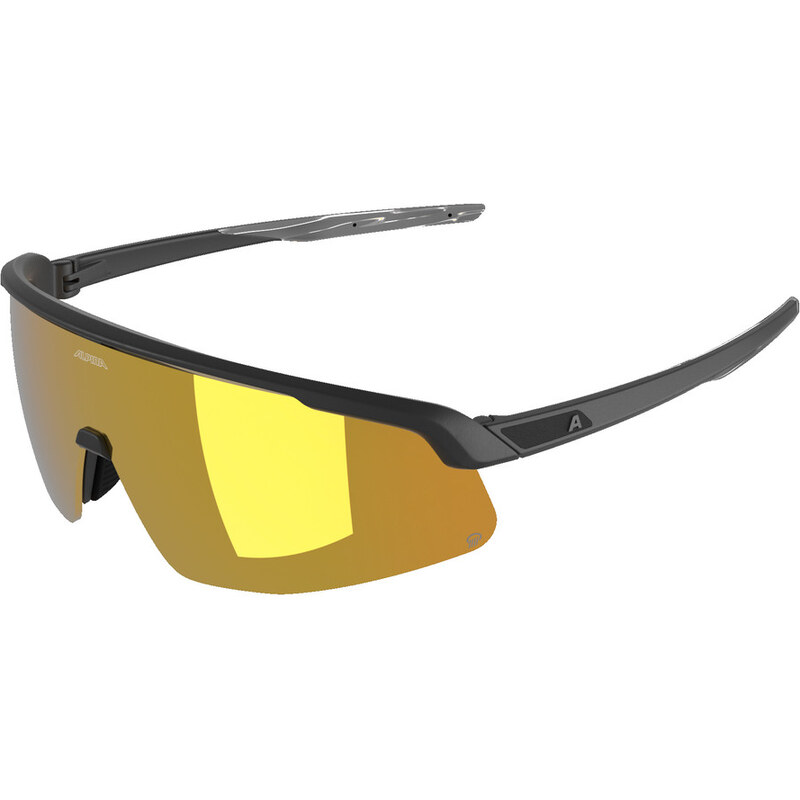 Alpina Turbo PRO Q okuliare, čierna matná, zlaté sklo 66303260