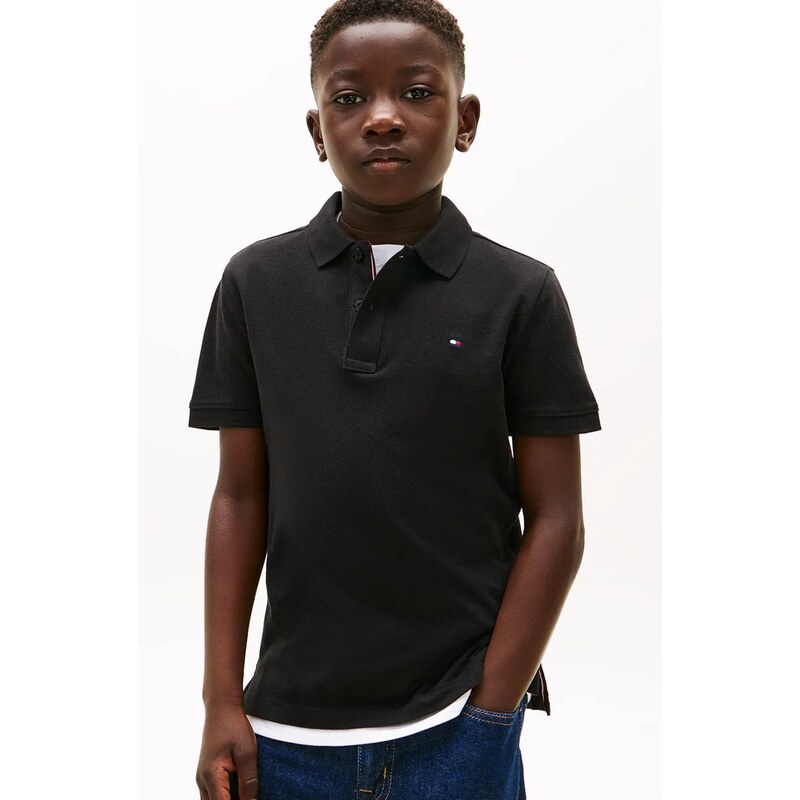 Detská bavlnená polokošeľa Tommy Hilfiger 66303310