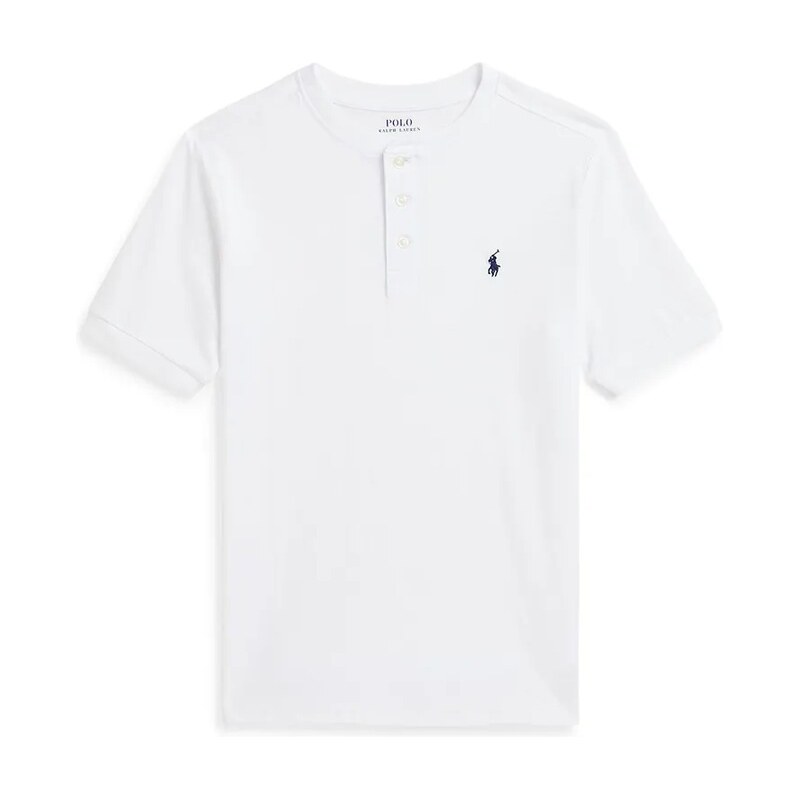 Detská bavlnená polokošeľa Polo Ralph Lauren 66303344