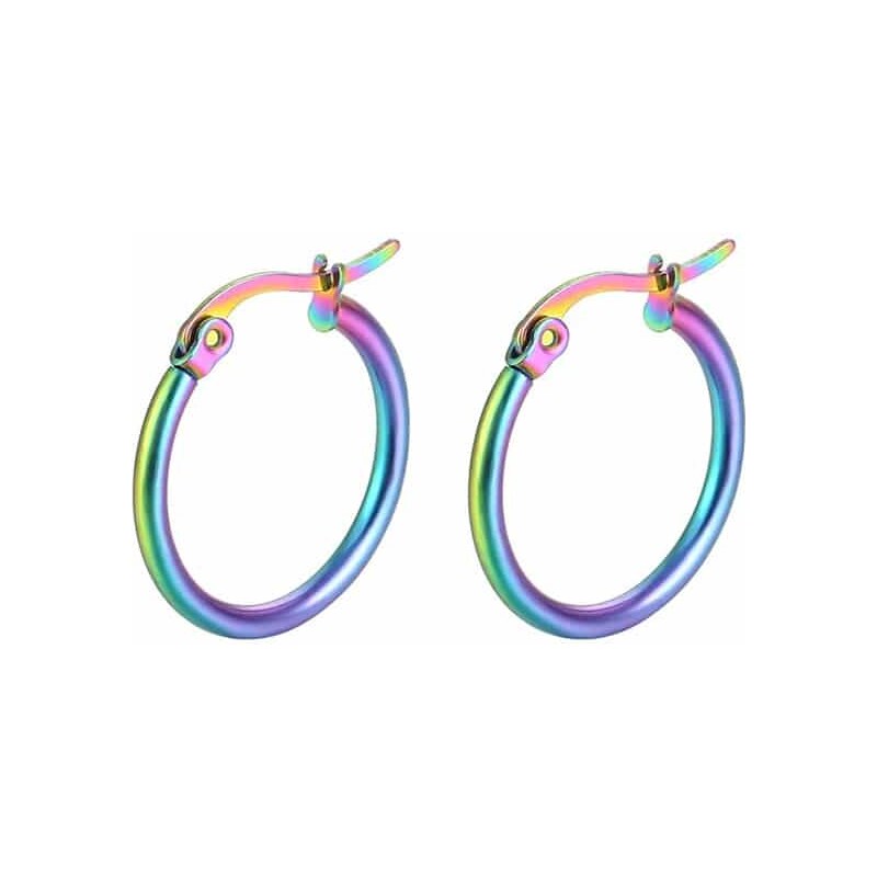 Oceľové náušnice Glare 601 66303522