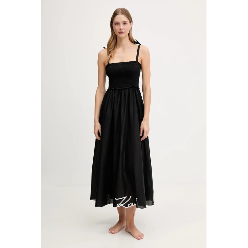 Bavlnené šaty Karl Lagerfeld 62968798