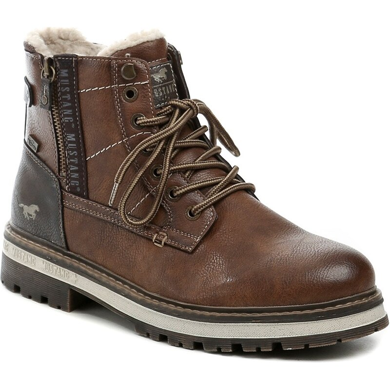 Mustang 15M009100200 hnedé pánske zimné topánky 66303959
