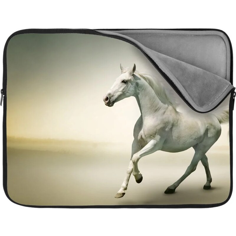 Sablio Obal na notebook Biely kôň 65424547
