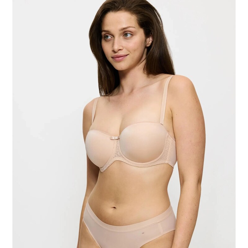 Dámska podprsenka Beauty-Full Essential Bra WDP - BROWN - nude 00NZ - 66655040