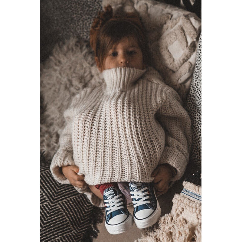 Big Star Shoes Dziecięce Klasyczne Niskie Trampki BIG STAR HH374195 66657921