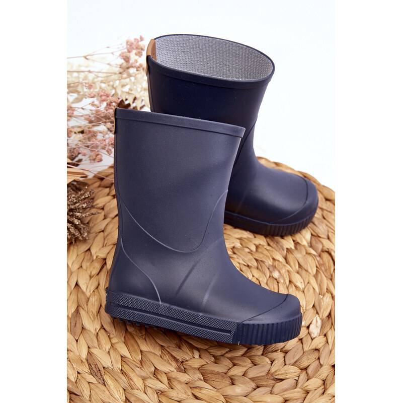 Boto Dziecięce Kalosze Wave Gokids 979 Granatowe 66659567