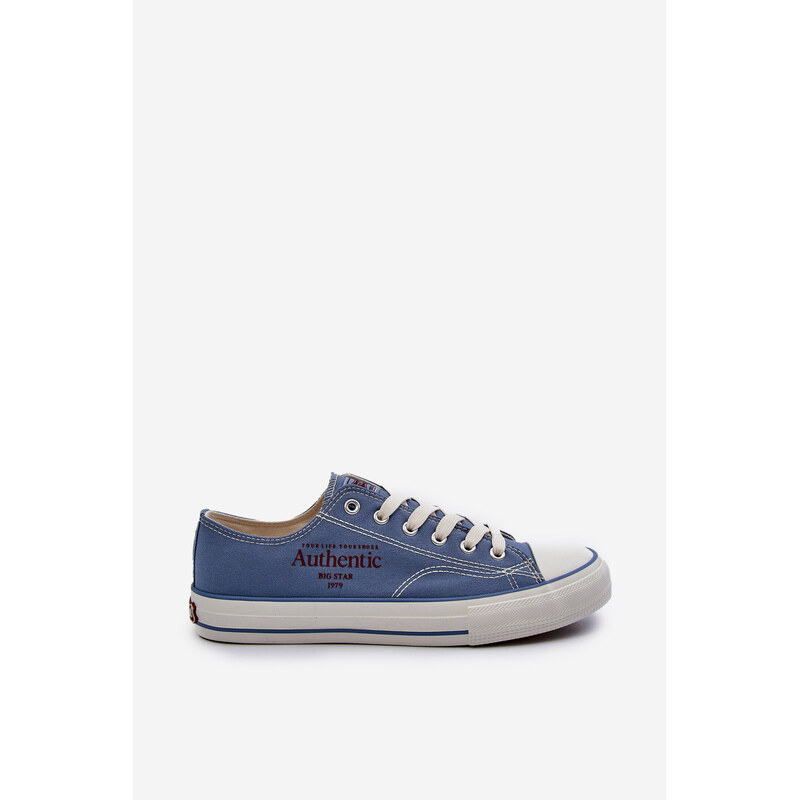 Big Star Shoes Trampki Męskie Big Star NN174060 Niebieskie 66659917