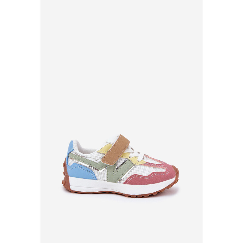Boto Sneakersy Dziecięce Na Rzep Multikolor Tezzu 66662061