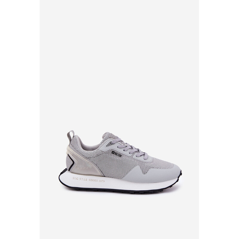 Big Star Shoes Sneakersy Męskie Na Platformie Big Star RR174358 Hi 66662399