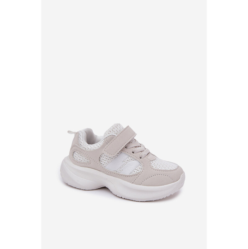 Boto Buty Sportowe Sneakersy Dziecięce Na Rzep Białe Selinea 66663212