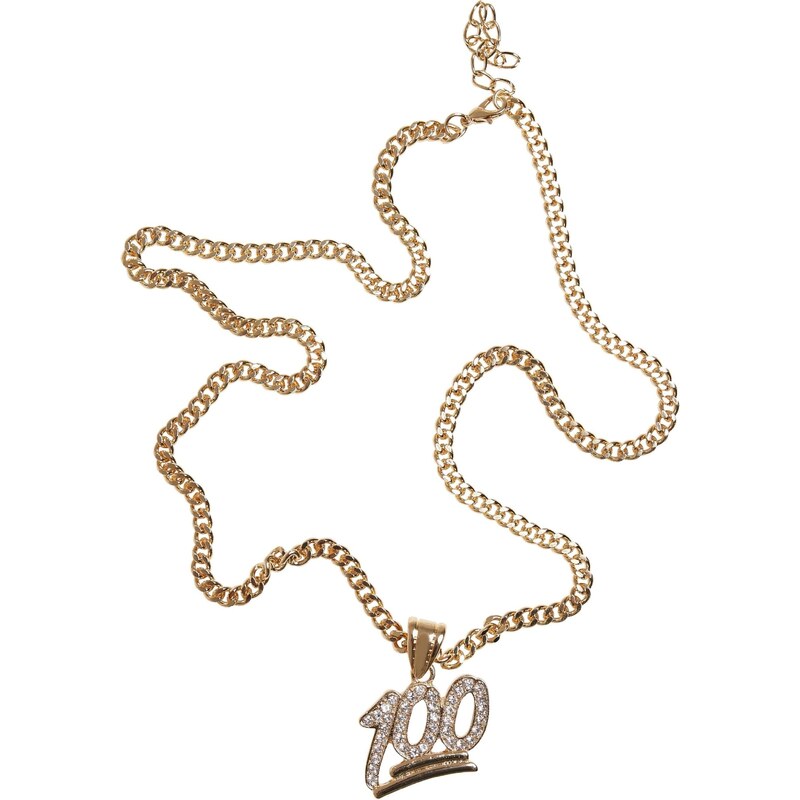 Urban Classics Retiazka zlatá / priehľadná 66307346