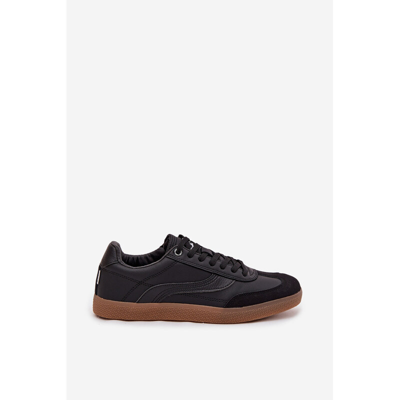 Sneakersy Męskie LEE LIAN MEN LOW 50253045 Czarne 66663995
