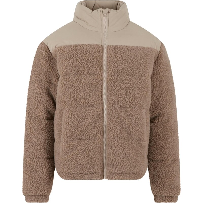 Urban Classics Flisová bunda piesková / tmavobéžová 66307467
