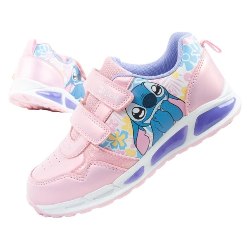 Leomil Stitch detská športová obuv tenisky ľahké suchý zips LED 66664817