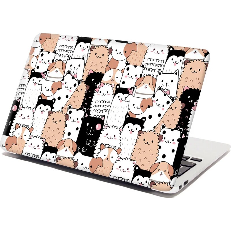 Sablio Samolepka na notebook Roztomilé zvieratká 65100852