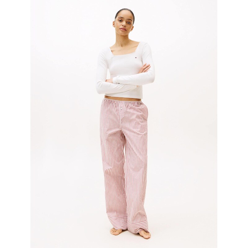 TOMMY HILFIGER Pyžamo Essential nebielená / červená 66307507