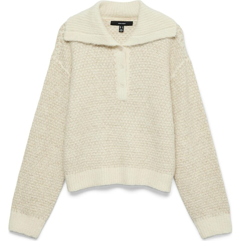VERO MODA Sveter VMLOVELY béžová 66308079