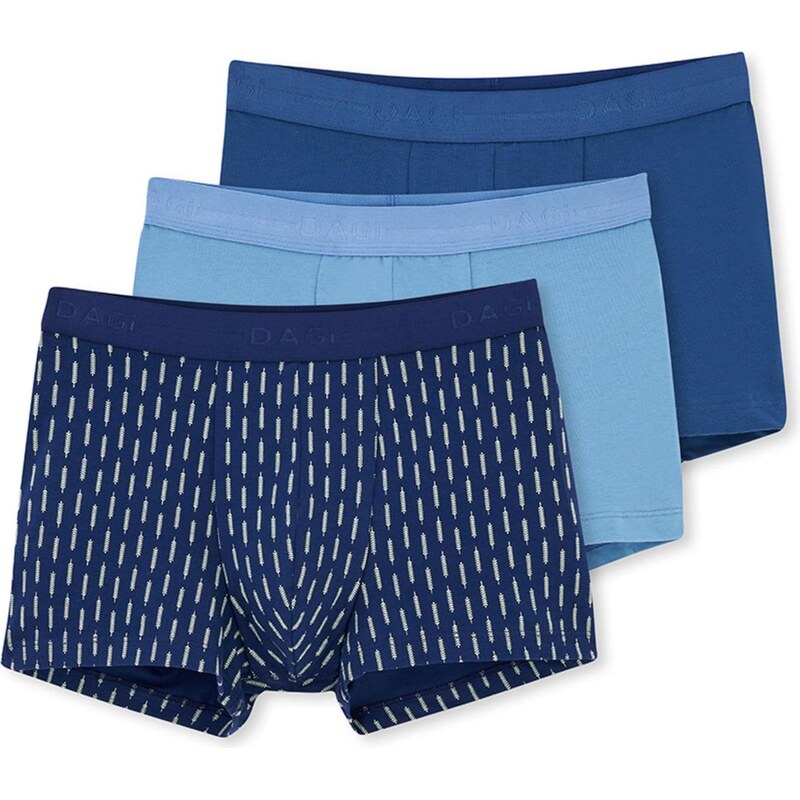 Dagi Boxerky modrá / námornícka modrá 66308109