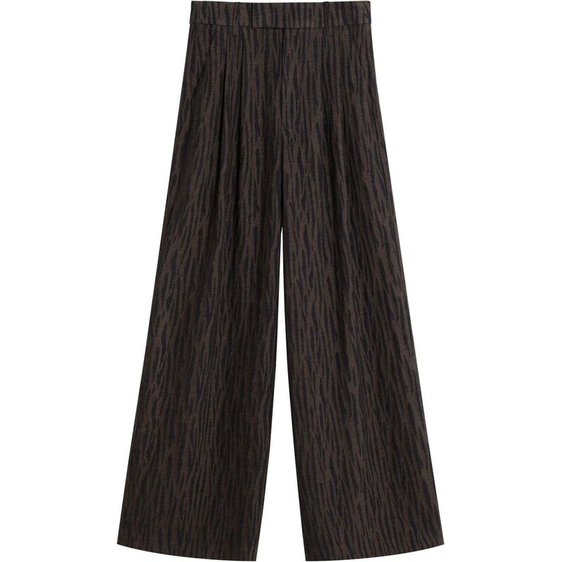 Scalpers Nohavice Obom čokoládová / tmavohnedá 66308170