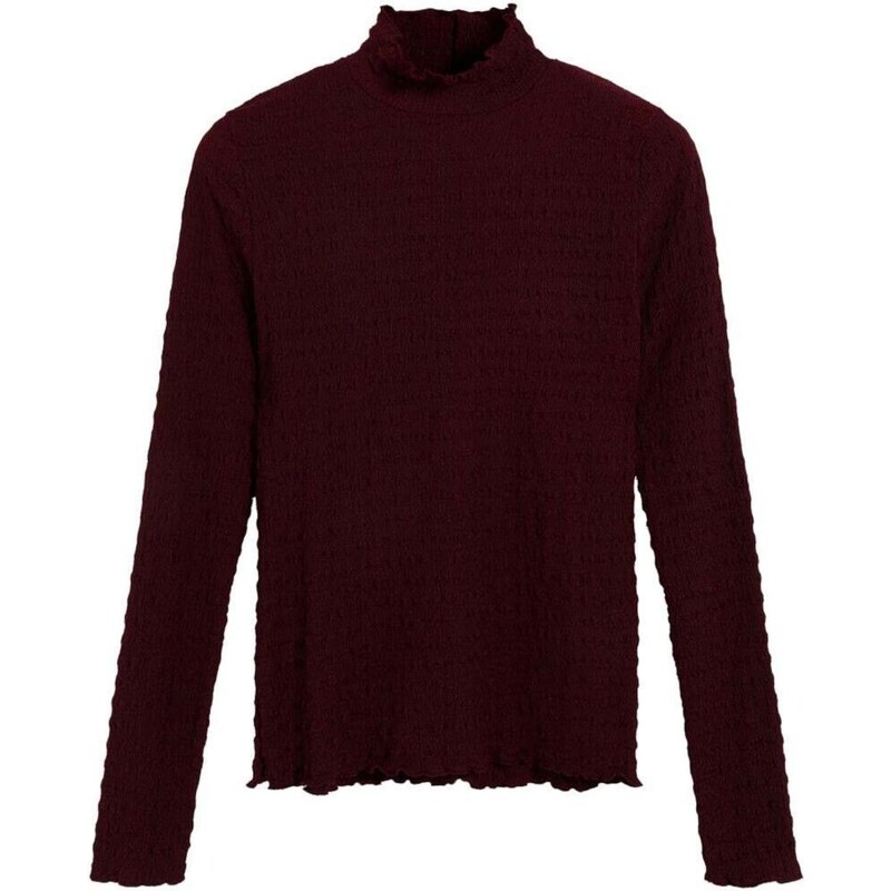 Scalpers Tričko burgundská 66308193