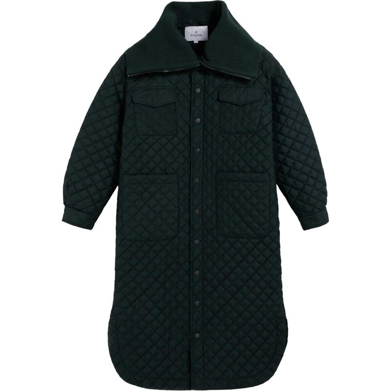 Scalpers Prechodný kabát čierna 66308212