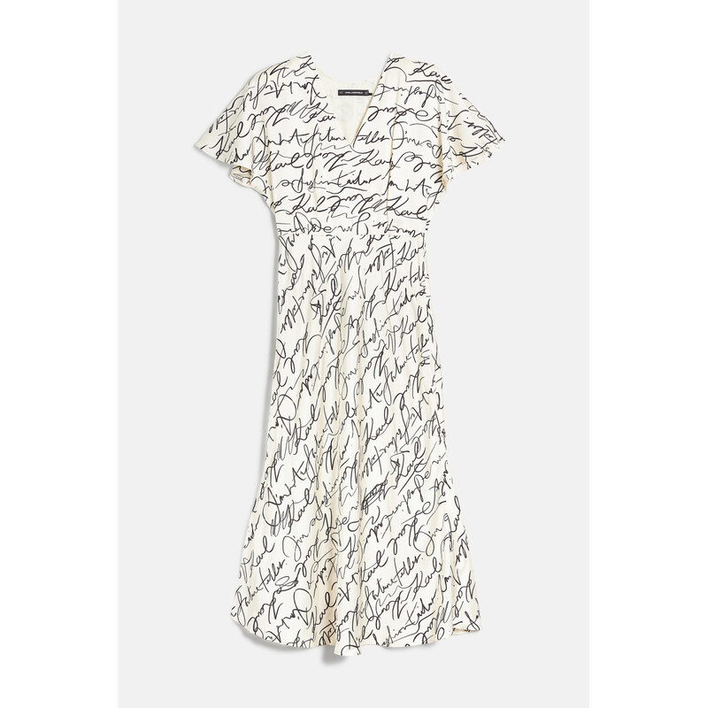 ŠATY KARL LAGERFELD SATIN DRESS 65435522