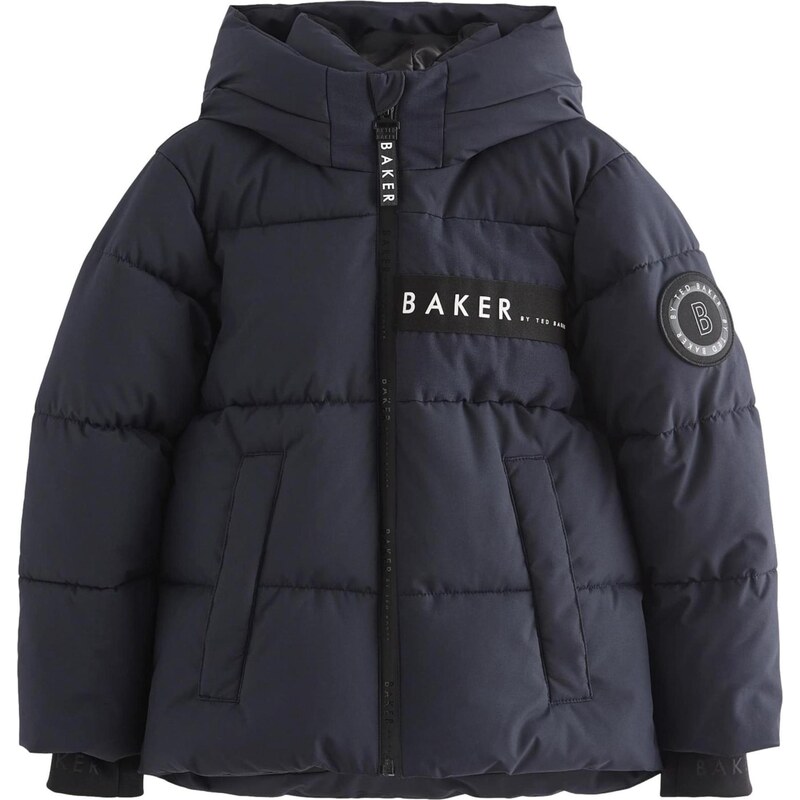 Baker by Ted Baker Zimná bunda tmavomodrá / čierna / biela 66308229