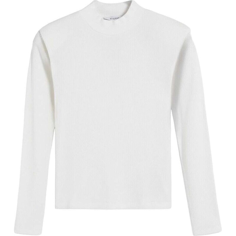 Scalpers Tričko šedobiela 66308259