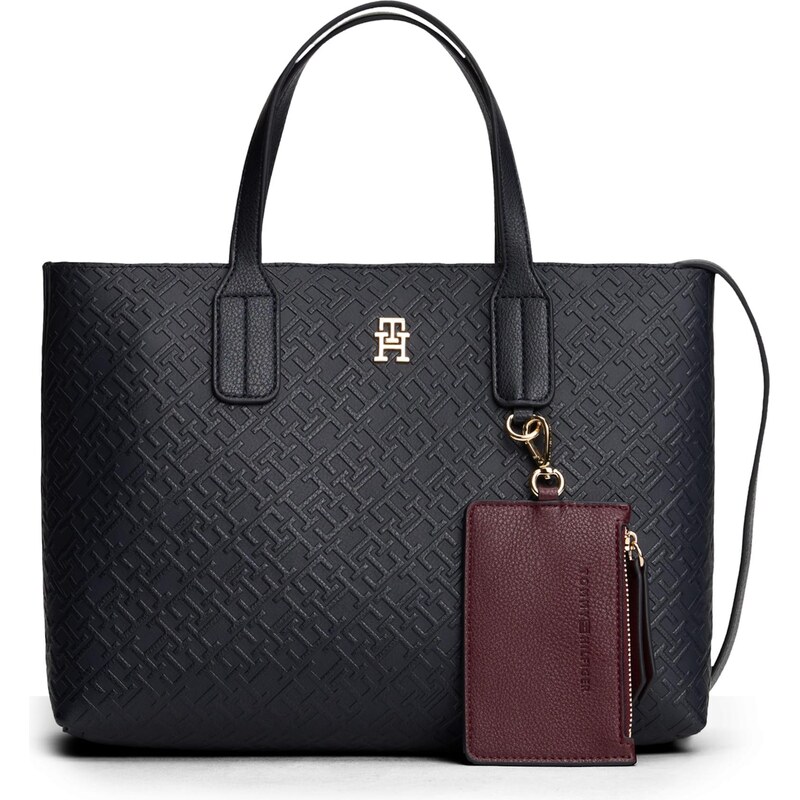 TOMMY HILFIGER Kabelka tmavomodrá / rubínová 66308297