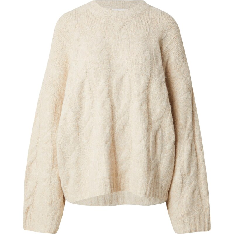 EDITED Sveter Camellia béžová melírovaná 66308330