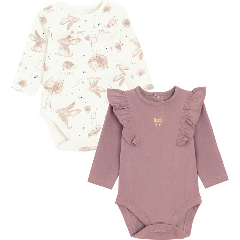 Cool Club Overal béžová / staroružová / prírodná biela 66308361