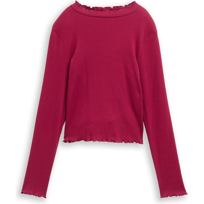 TOM TAILOR Tričko merlotová 66308352