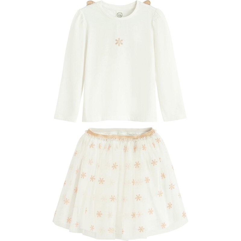 Cool Club Set béžová / biela 66308364