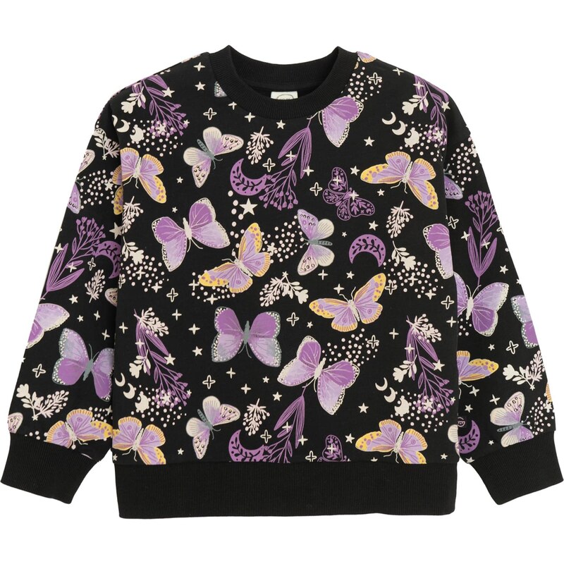 Cool Club Mikina béžová / zlatá žltá / fialová / čierna 66308384