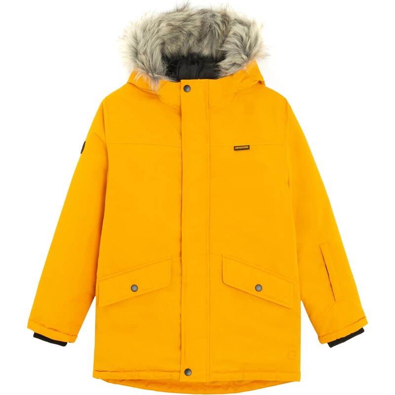 Cool Club Prechodná bunda žltá / sivá / biela 66308381