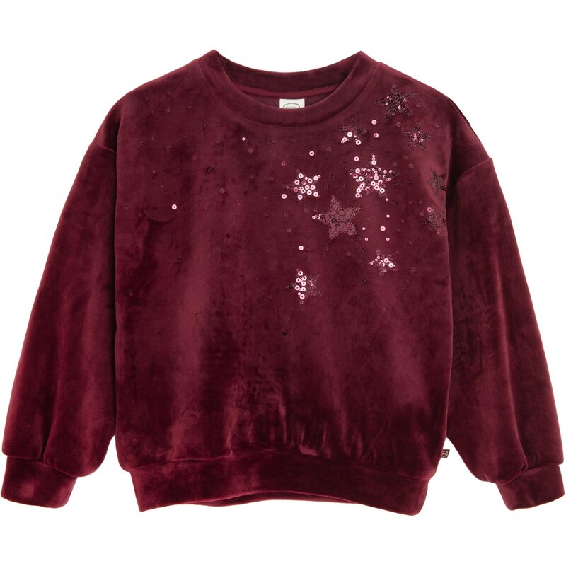 Cool Club Mikina vínovo červená 66308397