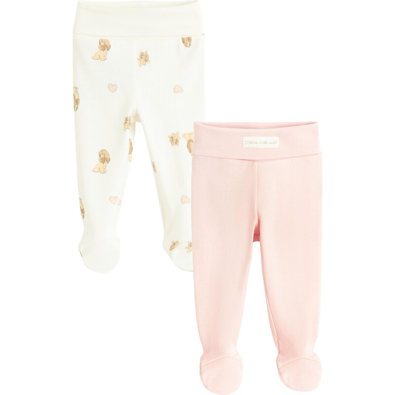 Cool Club Nohavice béžová / ružová / biela 66308422